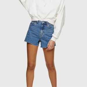 Topshop Moto Mom Jeans - 10 light blue wash